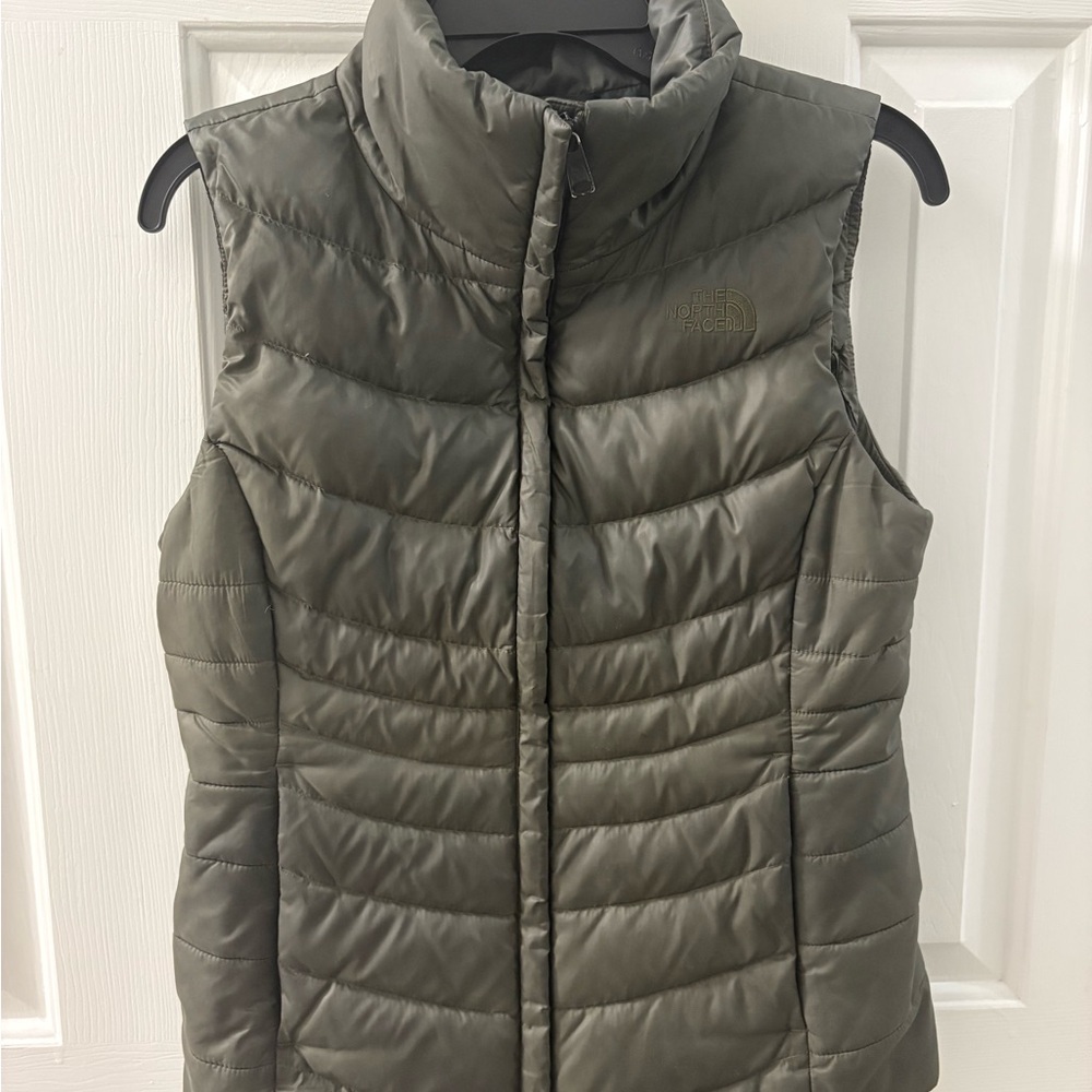 The North Face Women's Olive Puffer Vest